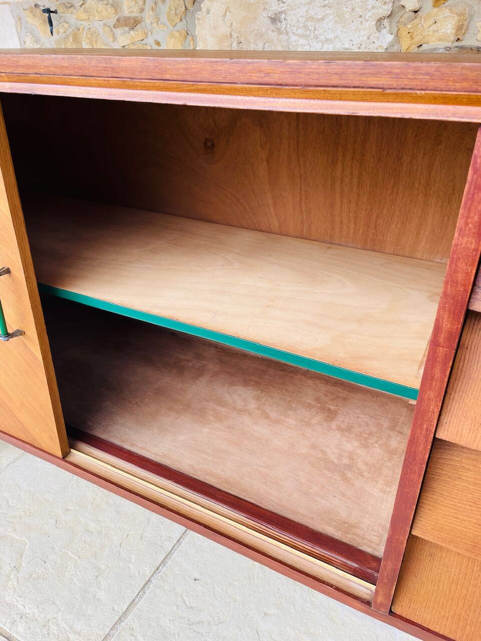 Vintage enfilade in ash and mahogany circa 1950s