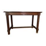 Rustic oak farmhouse table
