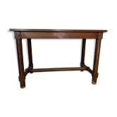 Table de ferme rustique en chêne