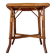 Table ou bout de canapé vintage en rotin – Style Riviera 1960