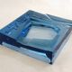 Kent ice floe glass ashtray