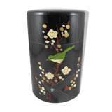 Boîte à thé asiatique en métal