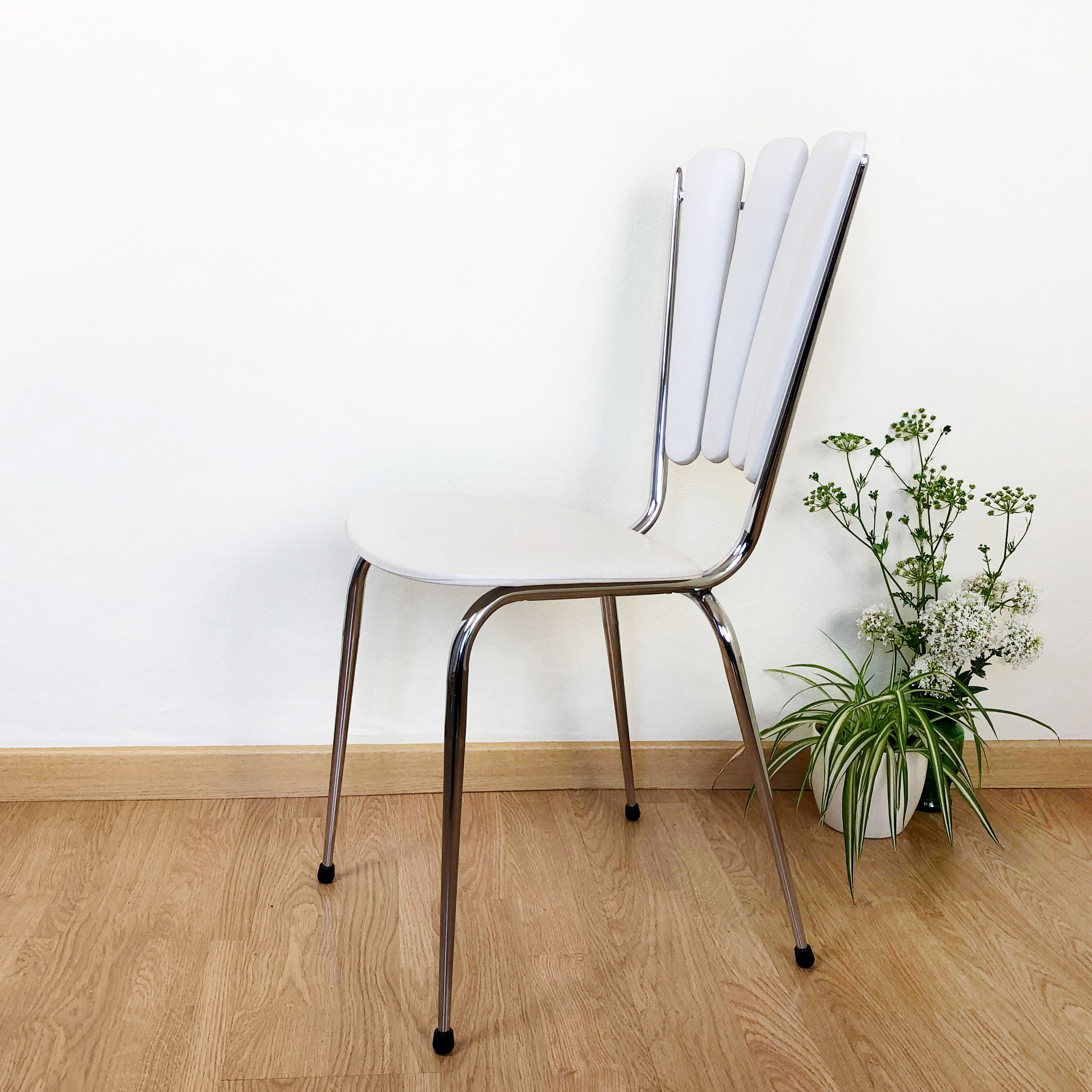 White skai chair