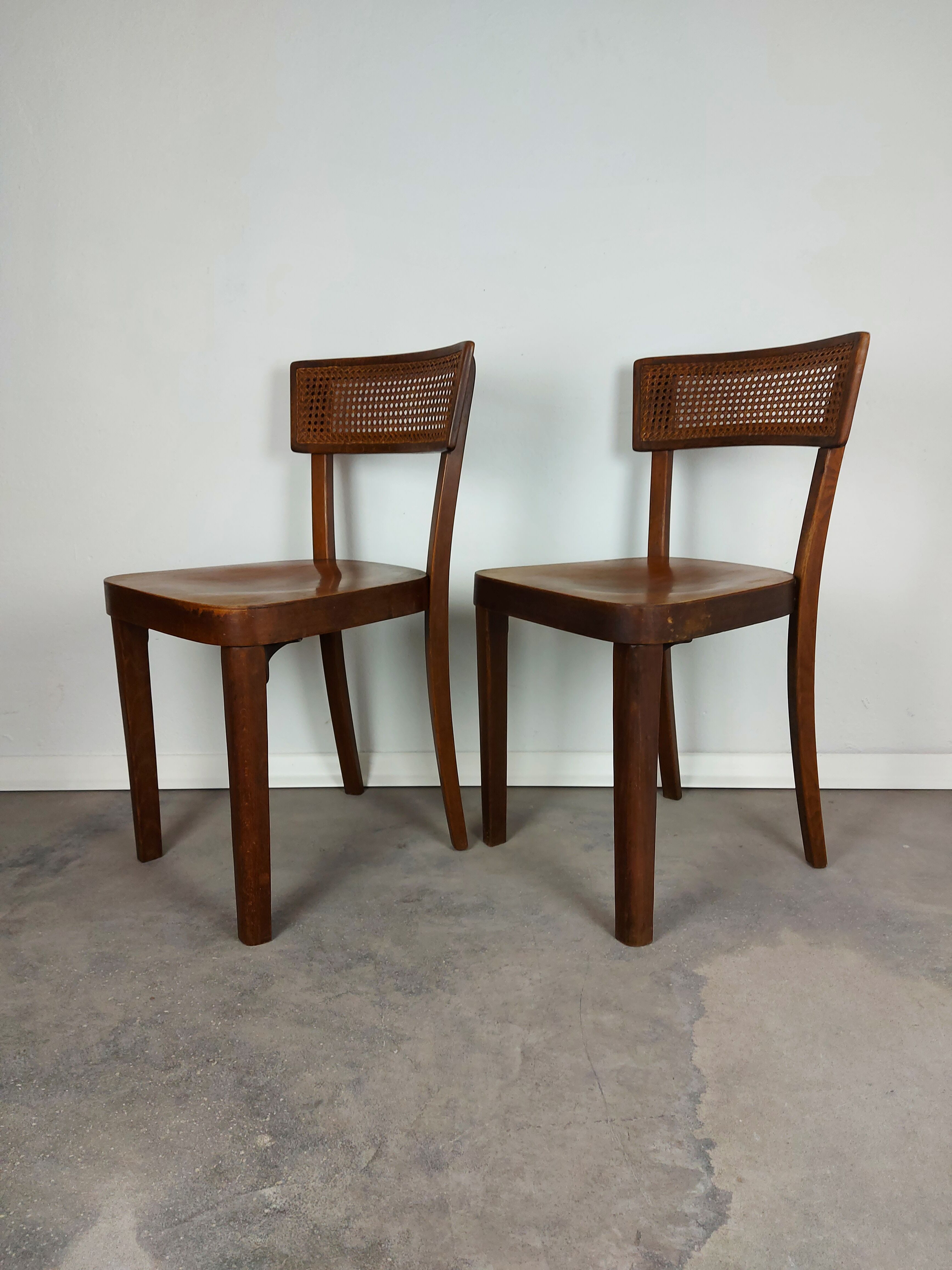 Dining Chairs, Pair, 1940s, very rare