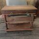 Console desserte meuble d'appoint en chêne massif