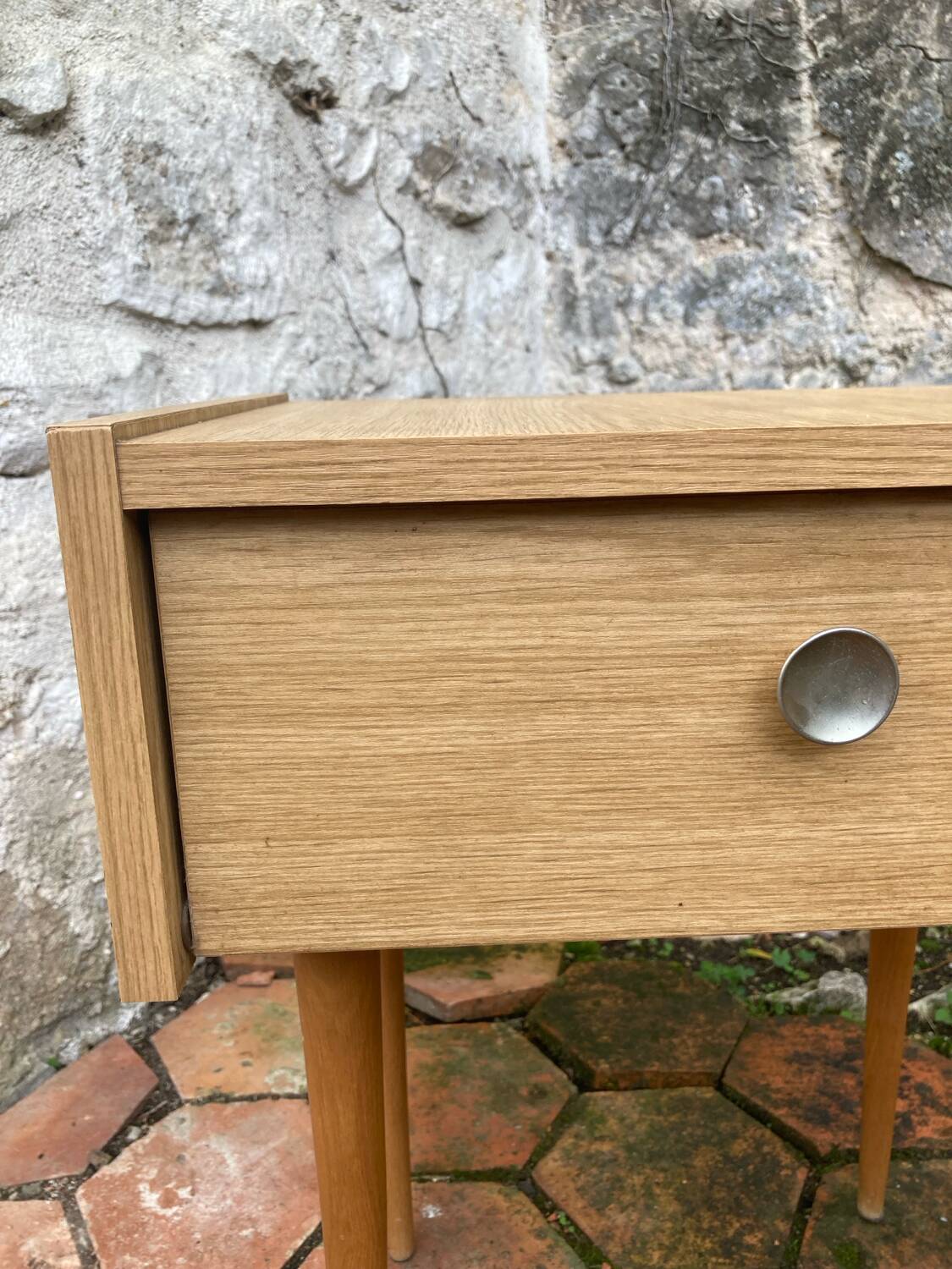 Pair of vintage bedside tables
