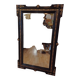 Large mirror from the Napoleon 3rd period, 19th century. 1.51 m/ 96 cm