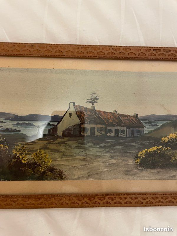 Watercolour by Raymond Blossier