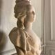 Marie Antoinette, bust in Carrara marble