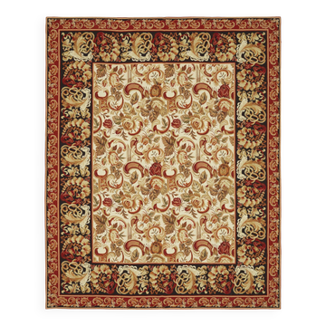 Handmade Vintage Flatweave Needlepoint Kilim 239 cm x 298 cm