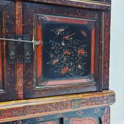 Vintage Chinese Hand-Painted Cabinet