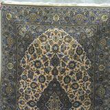 Vintage persian hand-woven keshan carpet ,240x141