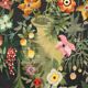 Aubusson tapestry with floral decoration Carton de Caly