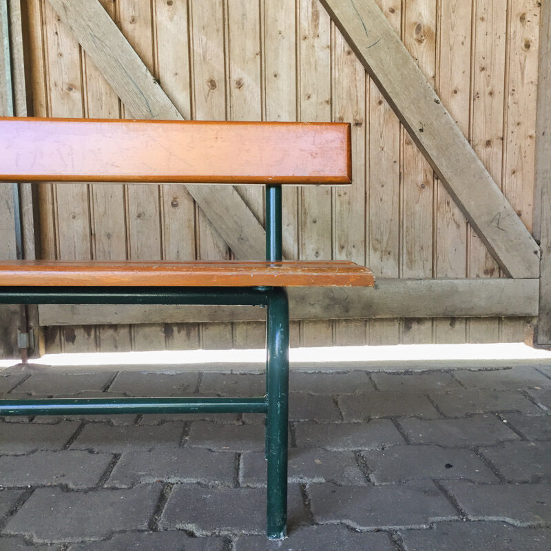 Schoolboy bench