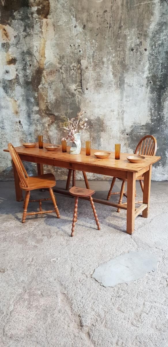 Vintage farmhouse table