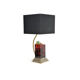 Fractal resin lamp by Henri Fernandez