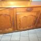 Louis XV oak and cherry wood sideboard
