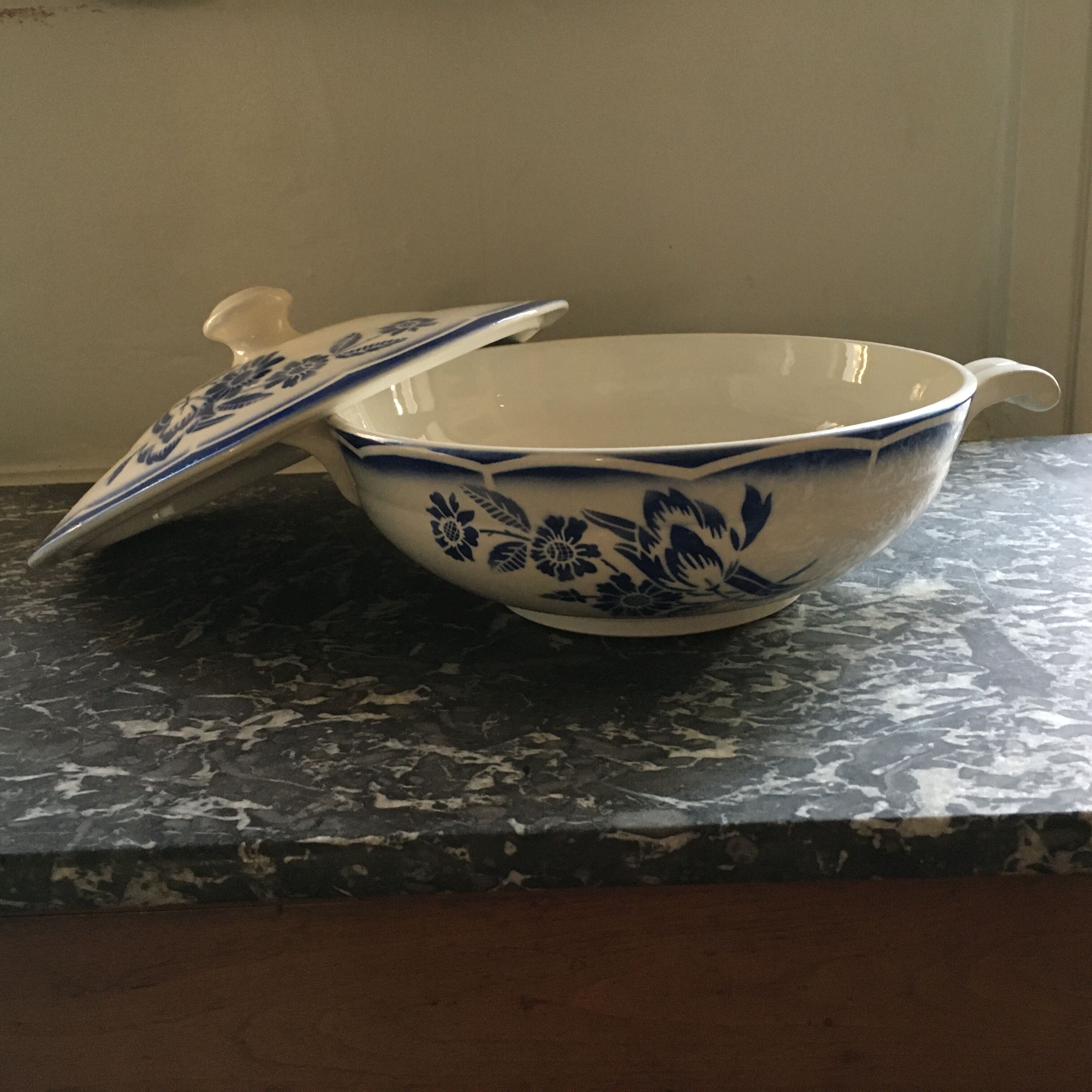 Soupière Sarreguemines Digoin model André