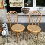 Pair of bistro chairs