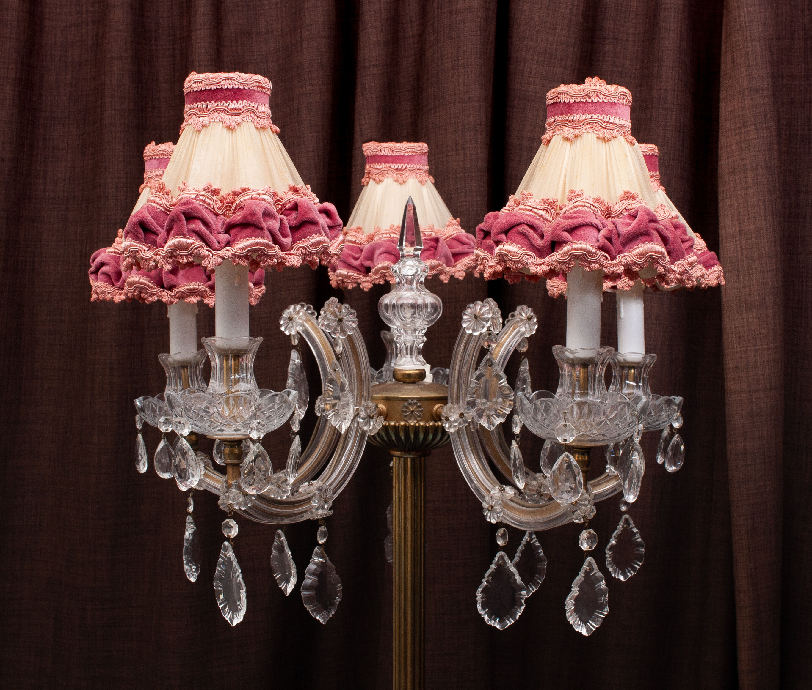 Louis XV style floor lamp, 1960s, France