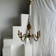 Classic 5-light gold chandelier