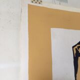 Boris Vian screenprint by Gabriel Paris