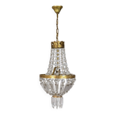 Hot air balloon tassel chandelier