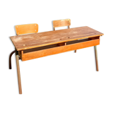 Double school desk