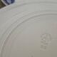 5 Antique Swedish Gustavsberg Sultan Dinner Plates with Blue and Gold