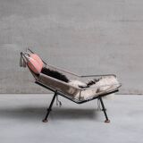 Paire de chaises longues originales Hans Wegner Flag Drisse pour Getama
