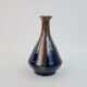 Fournier Demars vase in blue enameled ceramic