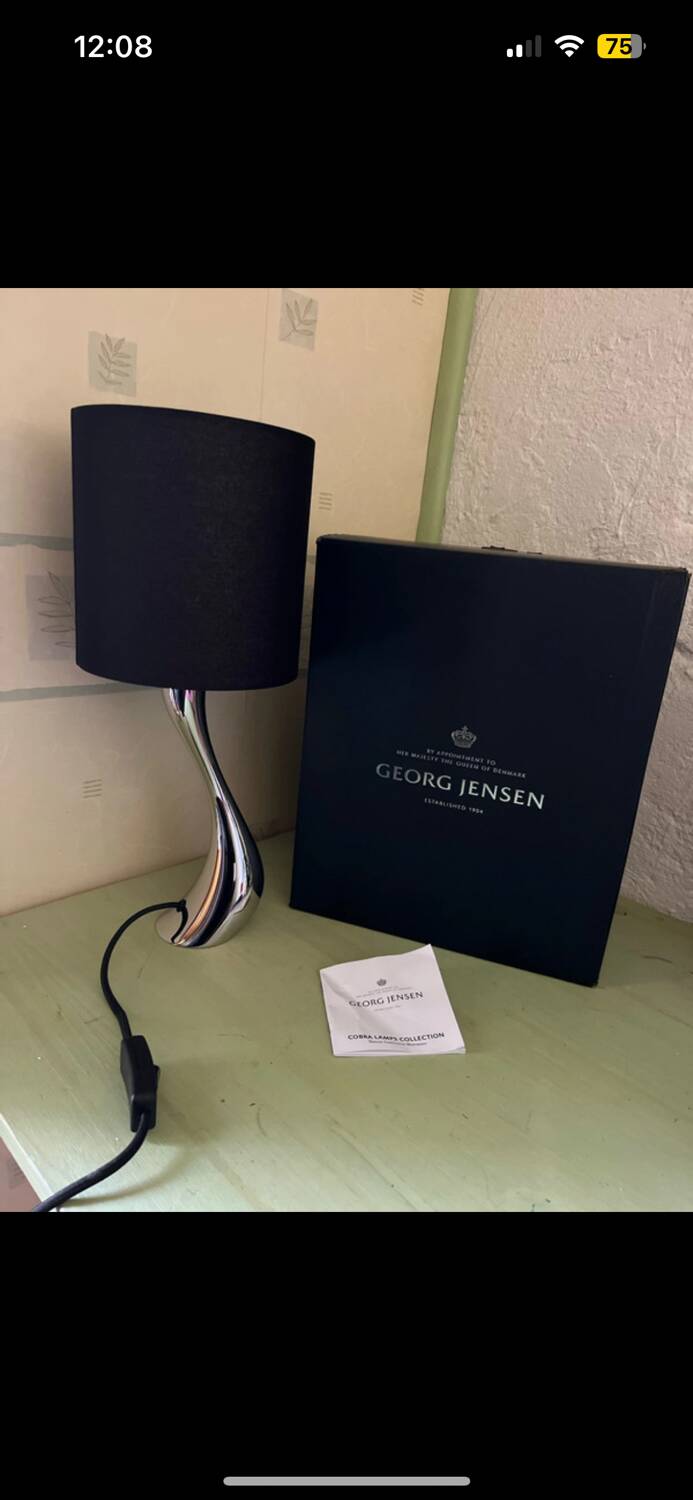 Cobra table lamp Georg Jensen