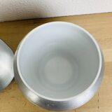 70s aluminum pear ice bucket