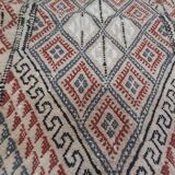 Hand-woven multicolored margoum rugs, 106x58 cm