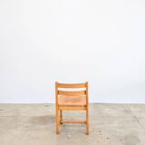 Scandinavian pine chairs, set of 4