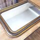 Antique large Louis Philippe mirror, decorated with gilt leaf - "Claude"