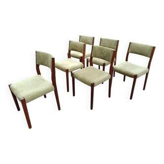 Set of 6 Scandinavian chairs