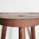 Vintage milking stool, wooden, tripod, 50s