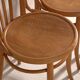 Antique bentwood chairs in Thonet style – Central Europe, circa 1930 #1 – Set of 4 pieces