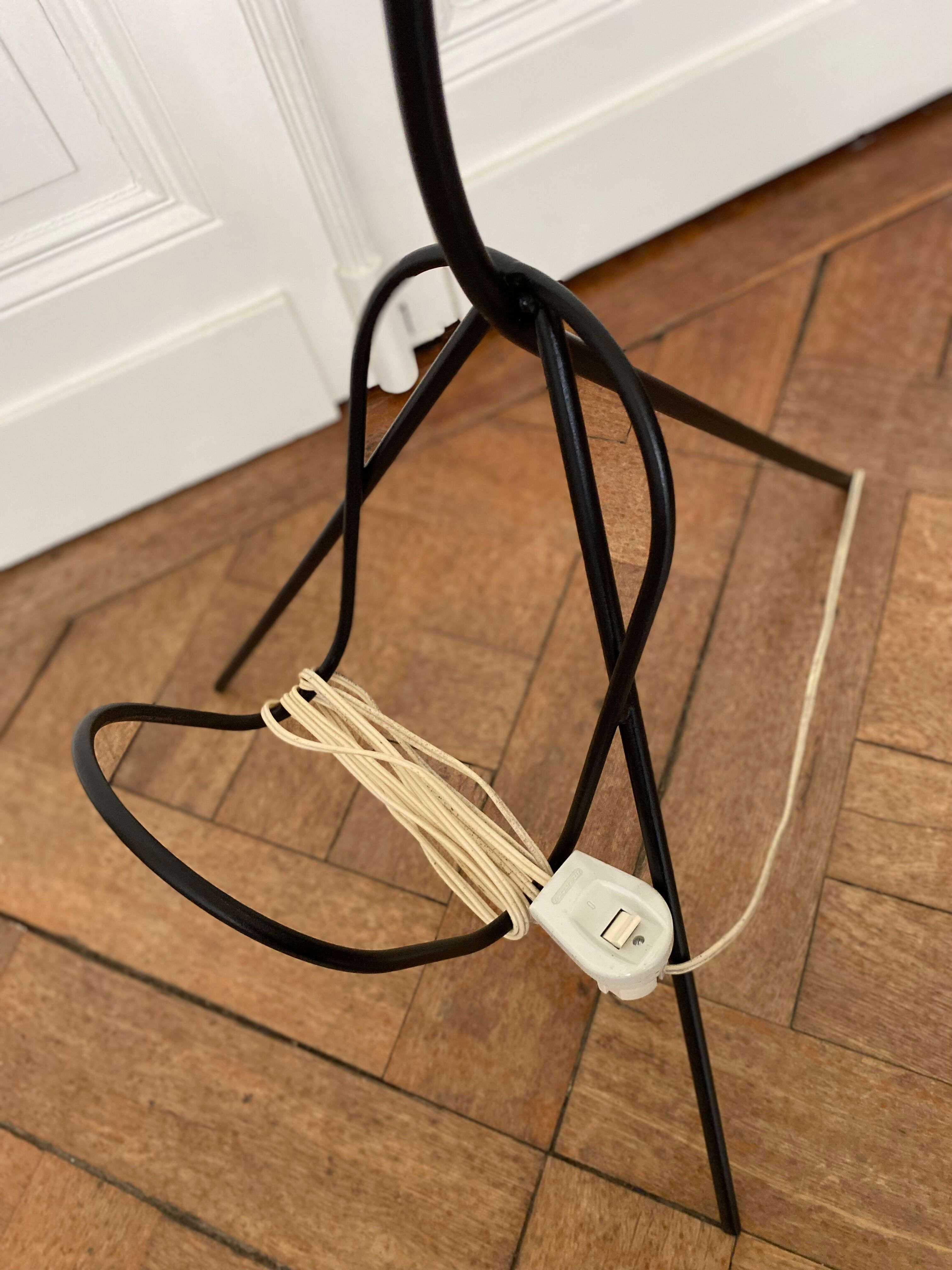 Floor lamp review holder