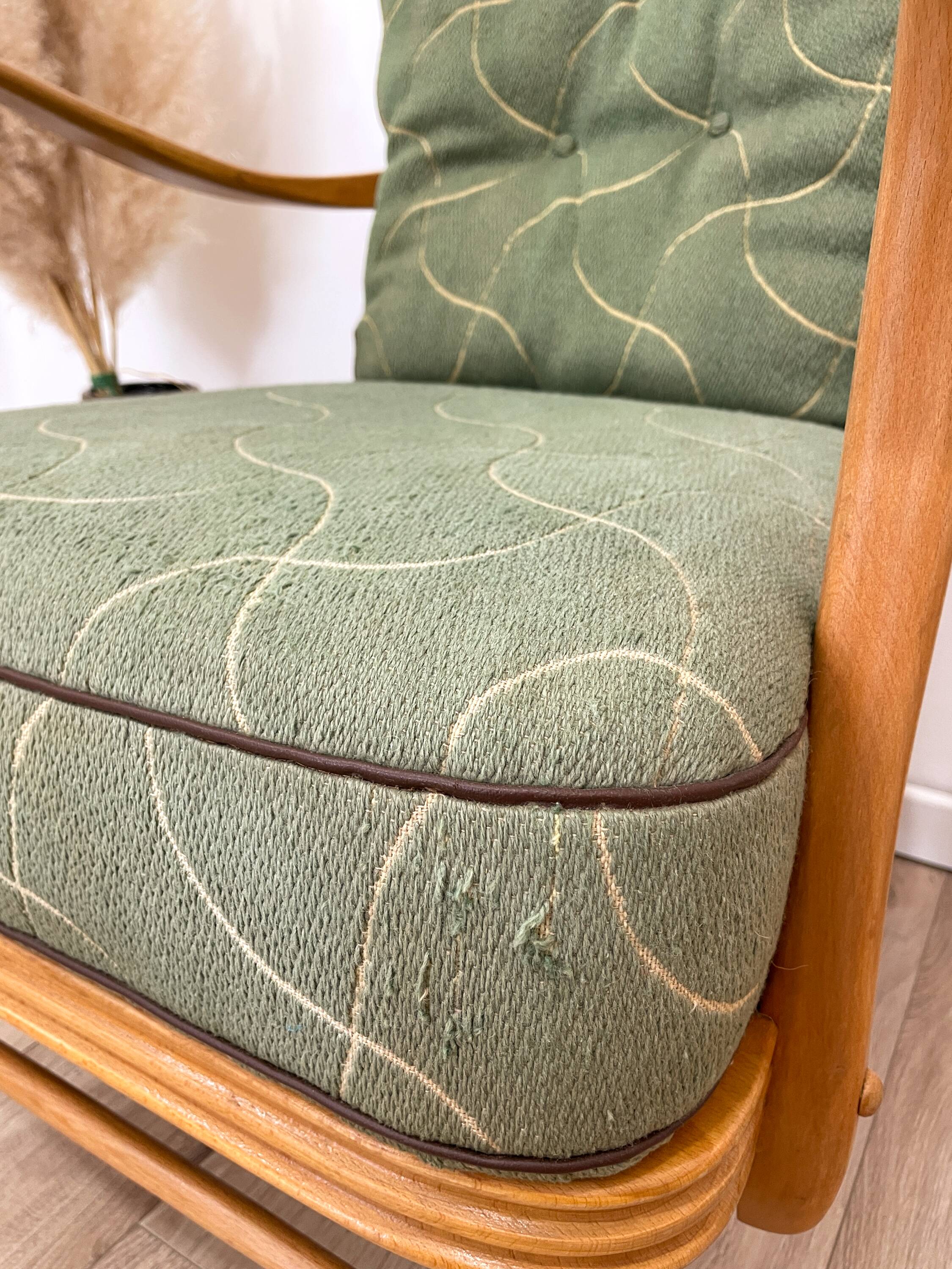 German armchair from the 1950s - Scandinavian style