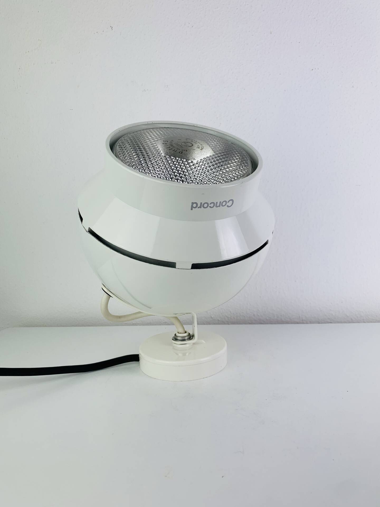 Spotlight wall lamp eyeball Space Age Concord, 1960s