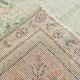 6x10 Peach Beige & Green Soft Wool Vintage Rug, 201x308Cm SK 5621