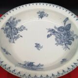 Plat en faïence Sarreguemines modèle Flore