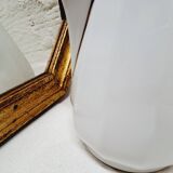 White and gold porcelain pitcher