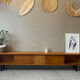 Vintage wooden sideboard (shallow)