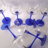 Blue balloon foot glasses