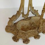 Wonderful antique cast iron coatrack