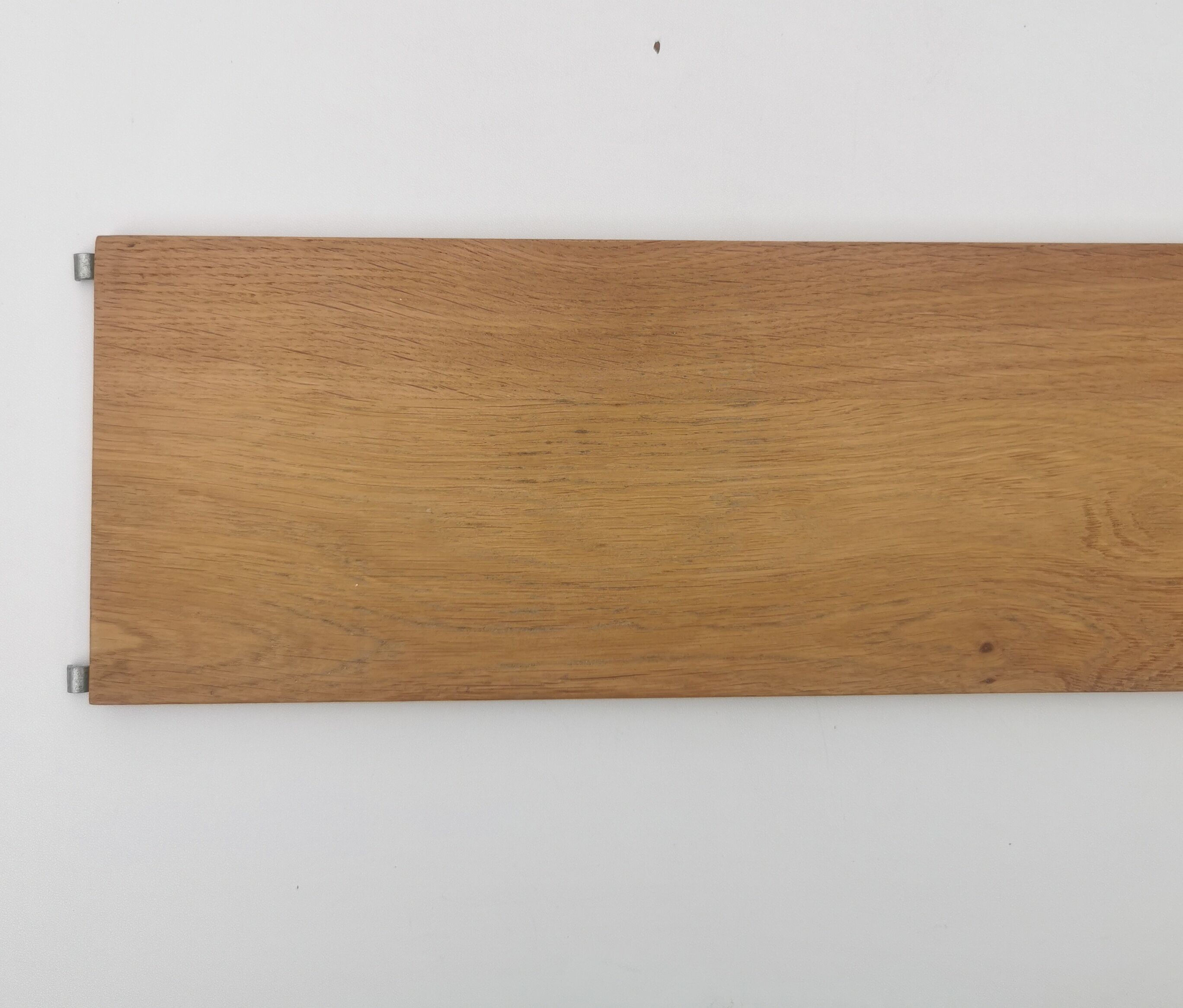 Modular metal and wood shelf