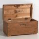 Antique solid wood chest (circa 1900) #81